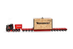 HER319201 - MERCEDES BENZ Actros SLT 8x4 con cassone su rimorchio per carichi pesanti a 4+6 assi MAMMOET