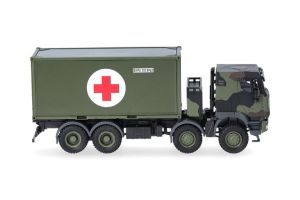 HER747219-002 - IVECO Trakker 8x8 con container da 20 piedi della Bundeswehr