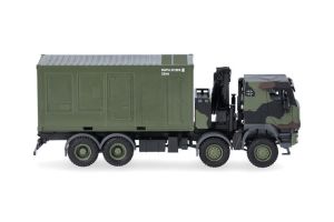 HER747288-002 - IVECO Trakker 8x8 con container da 20 piedi e gru della Bundeswehr