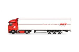 HER962551 - MERCEDES BENZ Actros ProCabin 4x2 con rimorchio frigorifero a 3 assi MEYER LOGISTIK