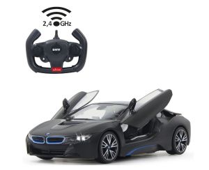 JAM404570 - BMW i8 negro con puertas funcionales - Radiocontrol