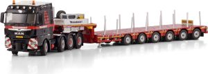 WSI410299 - MAN TGX XLX 8x4 con rimorchio MANOOVR 6 assi MAMMOET