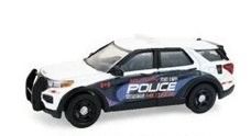 GREEN43065-E - Ford Police Interceptor Utility 2024 - Serie Hot Pursuit dell'Esercito Canadese - Edizione Speciale Canada, confezionato in pellicola termoretraibile