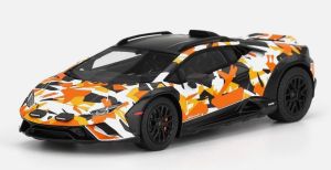 TSM430851 - LAMBORGHINI Huracan sterrato all-terrain 2024 Blanc Orange et noir