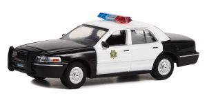 GREEN44980-B - 1998 FORD Crown Victoria Interceptor dal film RENO 911 ! in blister