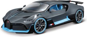BUR11045 - BUGATTI Divo Grigio opaco e Blu