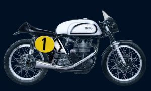 ITA4602 - Moto NORTON Manx 500cc del 1951 da montare e verniciare