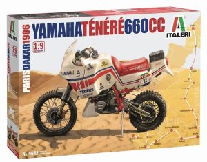 ITA4642 - Moto YAMAHA Tenere 660cc 1986 Paris Dakar da montare e verniciare