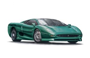 ITA3631 - JAGUAR XJ 220 da montare e verniciare