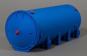 MSM5205/01 - Autoclave – blu - L.412 x l.142 x H.138 mm