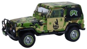 GREEN54120-E - Jeep Wrangler YJ del 1991 - Anatra della serie Garbage Pail Kids, ancora nella sua confezione originale.