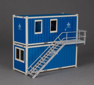 MSM5552/03 - Villaggio container tipo C – KIBAG - L.121,1 x l.71,5 x H.103,6 mm