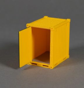 MSM5701/01 - Contenitore per materiali da 5 piedi - Giallo - L.44 x P.32 x H.45,2 mm