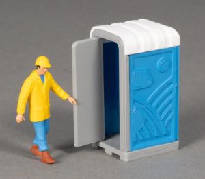 MSM5750/05 - Toilette portatile – Blu – L.24,4 x P.22,4 x H.45,4 mm