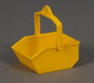 MSM5803/01 - Contenitore per detriti – Giallo – L.31 x P.25.9 x H.34.3 mm