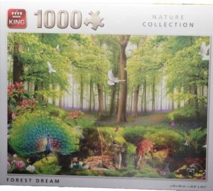 KING55980 - Puzzle da 1000 pezzi di Forest Dream