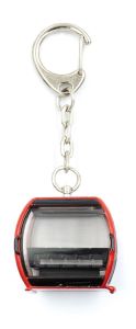 JC80751 - Portachiavi gondola OMEGA V rosso