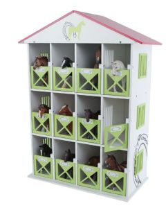 KID610308 - Stalla con 12 box - 19 x 41 x 53 cm - senza animali