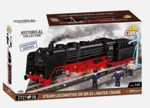 COB6286 - Locomotiva a vapore DR BR 03 con fontana d'acqua - 2721 pezzi