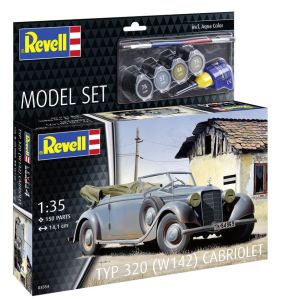 REV63354 - MODEL SET - Cabriolet Tipo 320 da assemblare con vernice