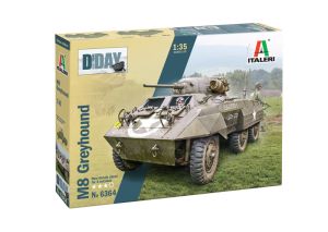 ITA6364 - Veicolo militare M8 Greyhound da assemblare e verniciare