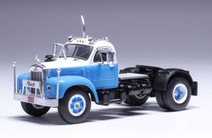 IXO64TR012B - MACK B 61 4x2 1953 Blu e bianco