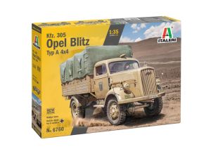 ITA6760 - Veicolo militare Opel Blitz Kfz.305 Tipo A 4x4 (montaggio e verniciatura necessari)