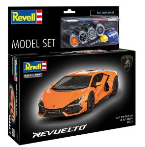 REV67723 - SET DI MODELLI - LAMBORGHINI Revuelto con kit di verniciatura da assemblare