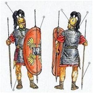 ITA6021 - Fanteria romana I.st sec. aC per dipingere