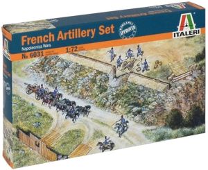 ITA6031 - Set di artiglieria francese – Guerra napoleonica da assemblare e dipingere
