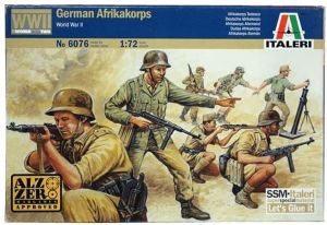 ITA6076 - Afrikakorps tedeschi della seconda guerra mondiale per dipingere