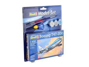 REV63999 - Set modellino Boeing 747-200 con verniciatura da assemblare