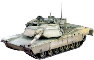 ITA6438 - Serbatoio ABRAMS M1 A1 HI da montare e verniciare