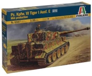 ITA6507 - Serbatoio Pz.Kpfw.VI Tiger I Ausf.E di media produzione da assemblare