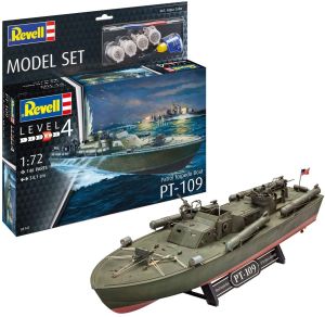REV65147 - Set modellino Patrol Torpedo Boat PT-109 con verniciatura da assemblare