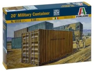ITA6516 - Container militare da 20 piedi da verniciare