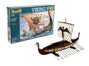 REV65403 - Nave vichinga da assemblare e dipingere