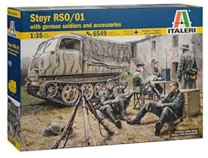 ITA6549 - Veicolo STEYR RSO/01 con soldati tedeschi da montare e verniciare