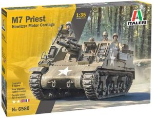 ITA6580 - Carro armato M7 Priest da assemblare e verniciare