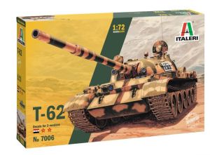 ITA7006 - Carro armato T-62 da assemblare e verniciare