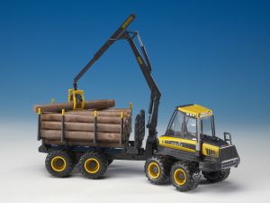 EMEK77600 - PONSSE Elephant macchina forestale con braccio di carico e rimorchio