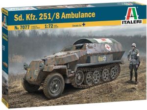 ITA7077 - Ambulanza Sd.Kfz.251/8 da montare e verniciare
