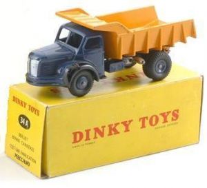 DIN34A - Transporter BERLIET 4x2 Blu e giallo – Edizione ATLAS