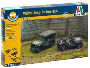 ITA7506 - JEEP WILLIS e 4x4 montaggio rapido da montare e verniciare