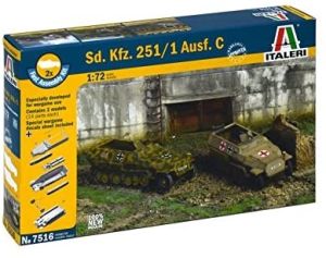 ITA7516 - Veicolo Sd.Kfz. 251/1 Ausf. Veloce da montare e verniciare