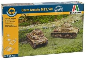 ITA7517 - Serbatoi Carro Armato M13/40 montaggio rapido da montare e verniciare