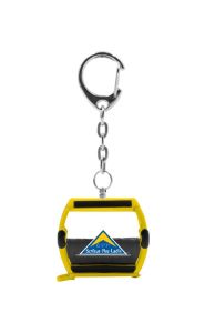 JC80138 - Portachiavi OMEGA giallo per gondola - SFL