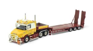 TEK85268 - SCANIA Serie 4 Torpedo 6x4 con pianale ribassato OVERLAND a 3 assi