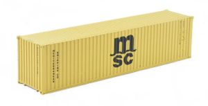TEK86999 - Container MSC da 40 piedi
