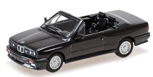 MNC870020234 - BMW M3 E30 Cabriolet 1988 Nero metallizzato